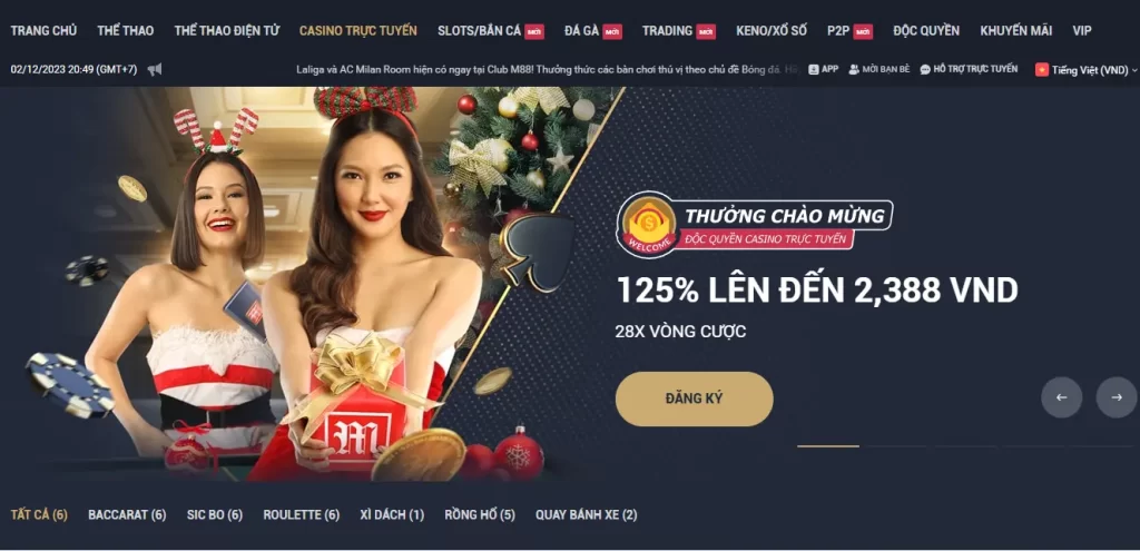 Khuyến mãi Casino trực tuyến siêu hấp dẫn