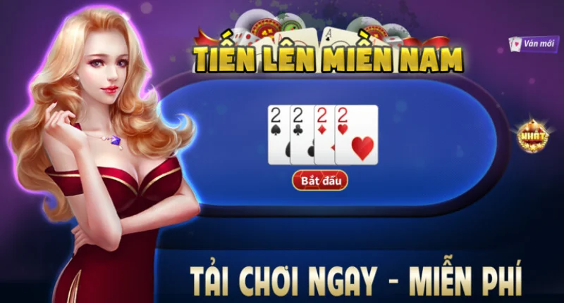 Game đánh bài tiến lên miền nam chinh phục được hàng triệu tay chơi